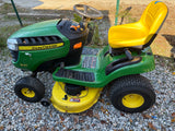John Deere E120 Riding Lawn mower***HEAVY ITEM***READ DETAILS ON PICK UP POLICY***