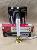 Lot Of 5 Solid Brass Electric Candle Lamp // 3 Sets Available // *** PRICED INDIVIDUALLY**** PLEASE READ DESCRIPTION