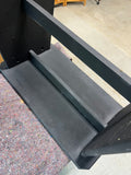 Black Painted Petite Bench/Seat