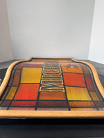Michelob Vintage Stained Glass Style Bar Sign
