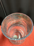 Crackled Mercury Glass Style Hurricane Candle Holder