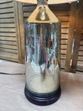 Large Mercury Glass Style Table Lamp
