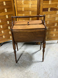 Vintage Wooden Sewing Stand/Basket