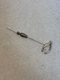 10K Wishbone Stick Pin (1.1g-without stopper)