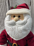 Standing Santa Claus & Mrs. Claus Plush Decor
