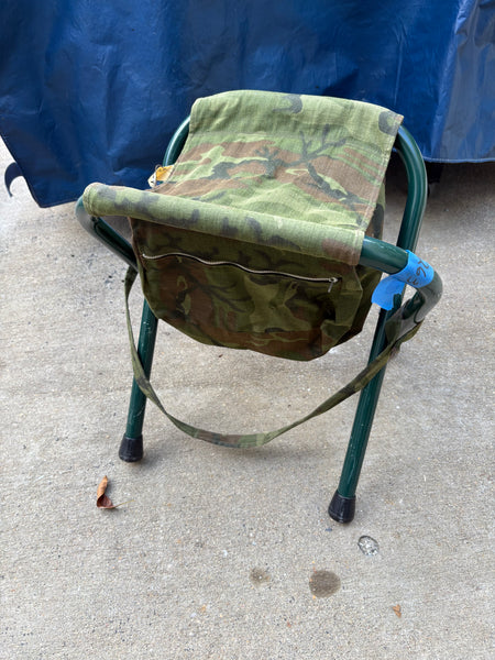 Camo Folding Camp Stool w/Carry Strap