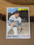 Phil Niekro/Braves Pitcher Card