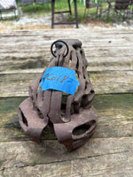 Cast Iron Frog Hanging Candle Lantern