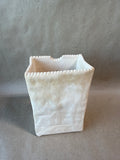 Paper Bag Style Christmas Tree Candle Holder