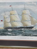 Clipper Ship “Shannon” 1450 Tons Engraved Print