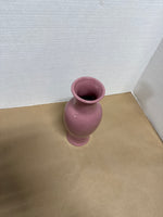 Mauve Pink Haeger Flower Vase