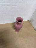 Mauve Pink Haeger Flower Vase