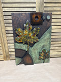 Metal 3D Leaf Wall Hanging