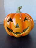 Ceramic Jack O’ Lantern Luminary