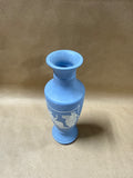 Wedgewood Style Blue And White Vase (A)