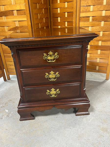 Lexington Cherry Commode/Night Stand with Three Drawers