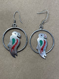 Sterling Parrot Earrings