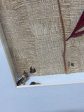 Butterflies & Dried Flower Shadow Box Style Art