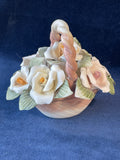 Ceramic Flower Basket