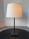 IKEA Hemma Metal Table Lamp with White Shade (WORKS)