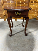Pennsylvania House Oval Side Table with Drawer