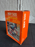 Indy 500 Atari 2600 & 7800 Complete Game System in Box with 2 Driving Controllers and Manuals