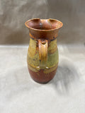 Studio Pottery Earth Tone Pitcher