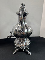 (A) Reed & Barton MCM Vintage Winthrop Silver Plate Samovar