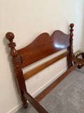 Davis Cabinet Co. Double Bed with Rails and Slats