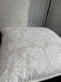 Pair of Bohemian Macrame Style Reversible Throw Pillows