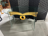 Oval Glass Dining Table/NO CHAIRS ***HEAVY ITEM***READ DETAILS ON PICK UP POLICY***
