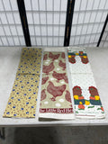 Tea Towel Lot F, 3 pc