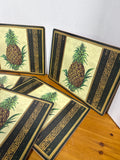 Pineapple Cork Back Pimpernel Placemats - Set Of 5 (F)