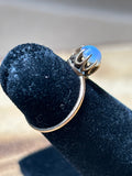 14K Gold Ring with Opalescent Stone - SIZE 2 1/2 (Baby or Small Childs Ring)