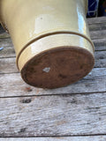 C-Yellow Glazed Terracotta Planter Saucer