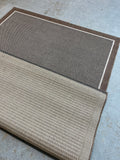 Brown Indoor/Outdoor Carpet, 7'6" x 5'5"