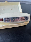 Sun Vintage Electric Scissors with Matching Plastic Sewing Case