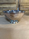 Silver Plate Pedestal Bowl