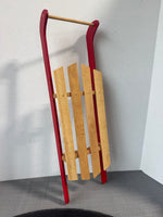 Lightweight Decorative Wooden Sled