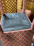 Dining Set: Double Pedestal Table, (2) Leaves, (6) Chairs, Unbranded***HEAVY ITEM***READ DETAILS ON PICK UP POLICY***