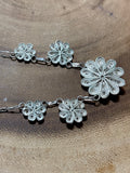 Scrolled Flowers Necklace