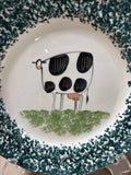 Molly Dallas Spatterware Cow Plate