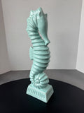 Apropos Home Collection Seagrass Blue Ceramic Seahorse