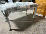 Painted Upholstered Bench