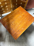 Pedestal Side Table with Drawer