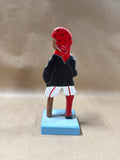Handmade Wooden Pirate With Peg Leg (C)