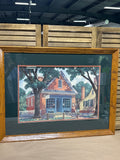 Williamsburg Printing Office Print by John Dukes McKee; Signed