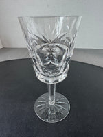 (A) Waterford Crystal Ashling Water Goblet (5 AVAILABLE—PRICED INDIVIDUALLY AT $25 EACH)
