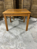 Square Wood End Table