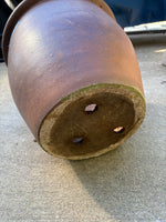 Brown Glazed Pottery Planter